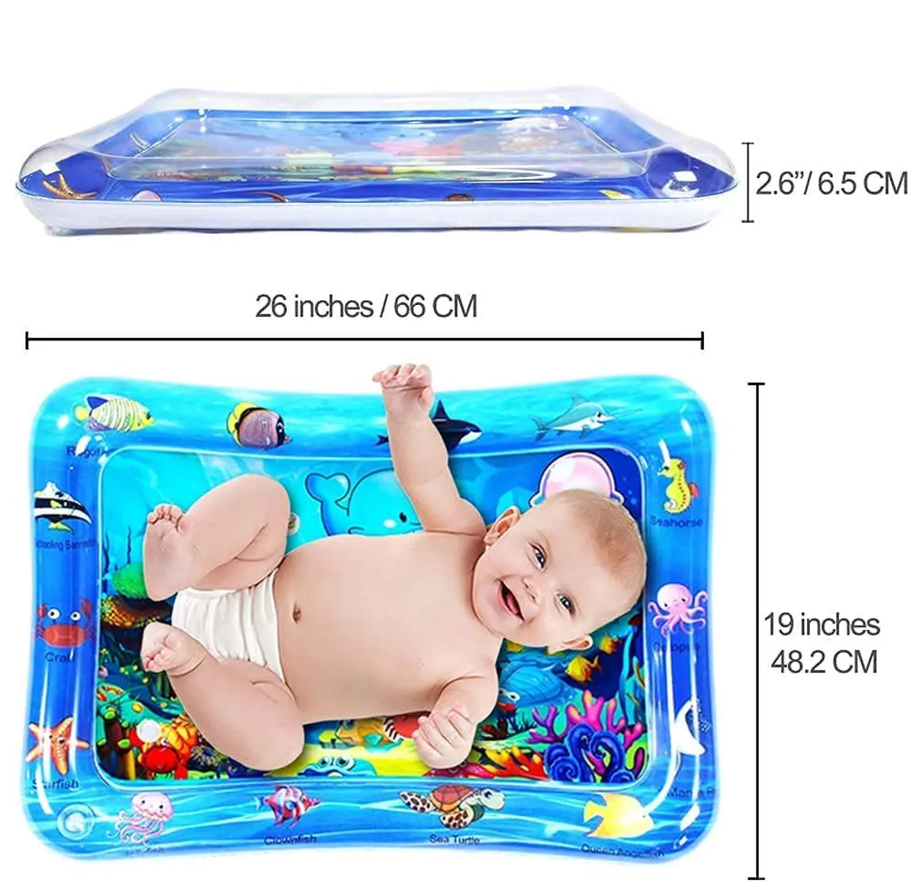 Baby Water Play Mat Tummy