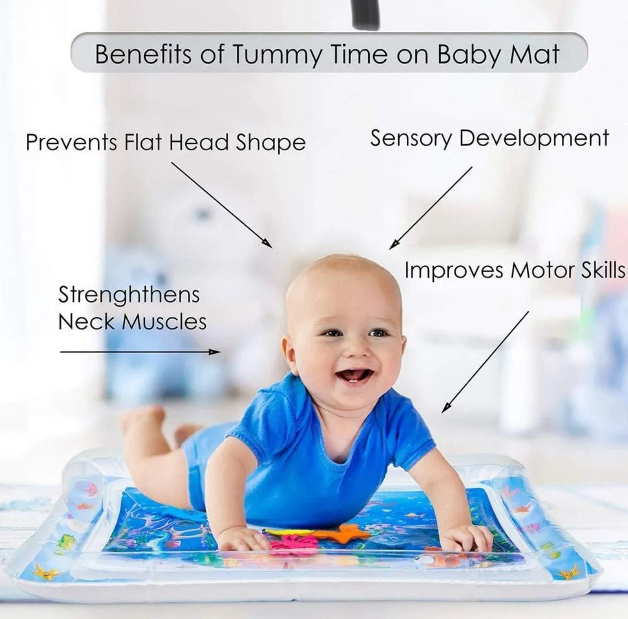 Baby Water Play Mat Tummy