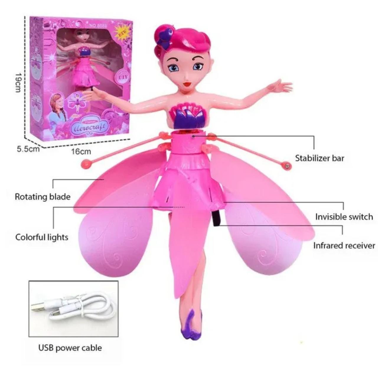 Magic Flying Fairy Princess Doll