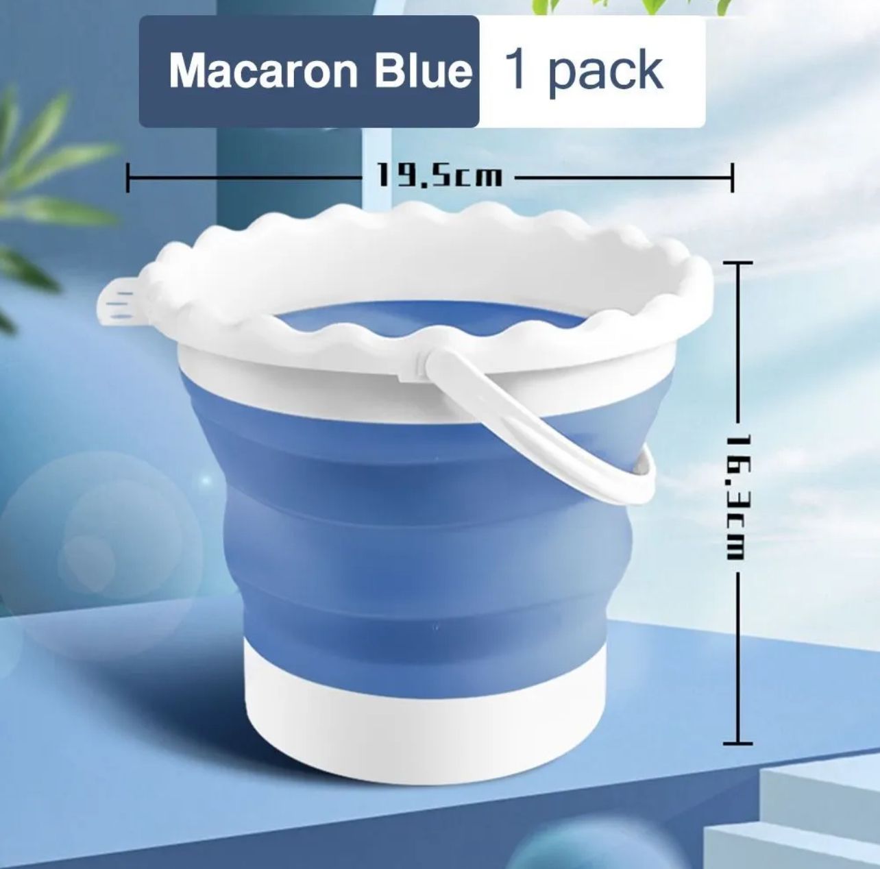 Silicone Foldable Bucket