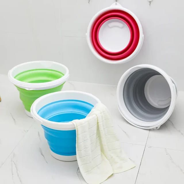 Silicone Foldable Bucket