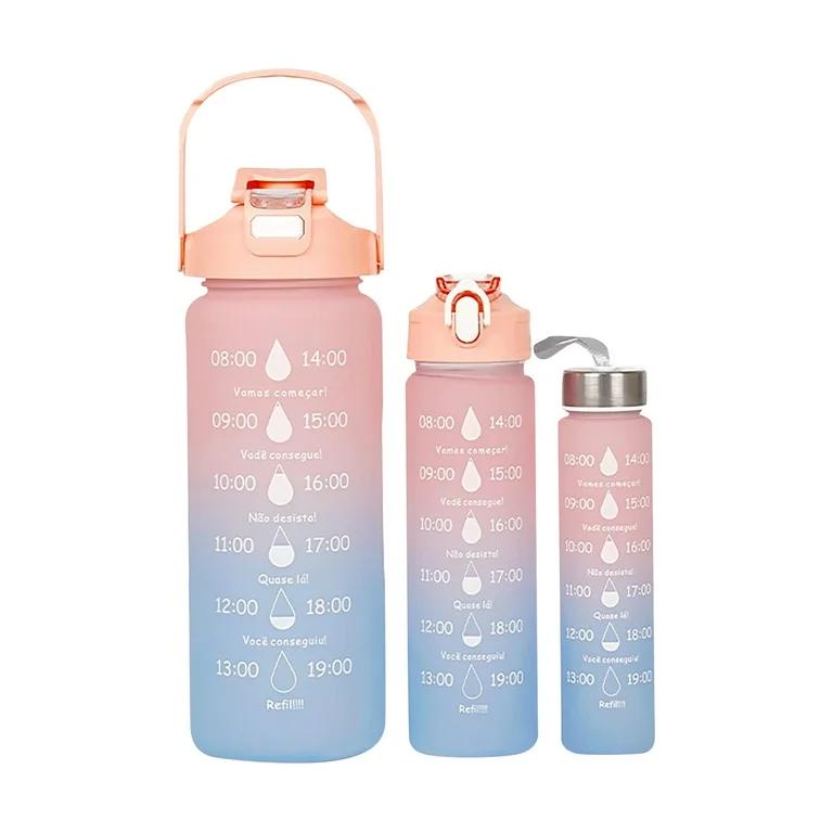 3 In 1 Gradient Water Bottles