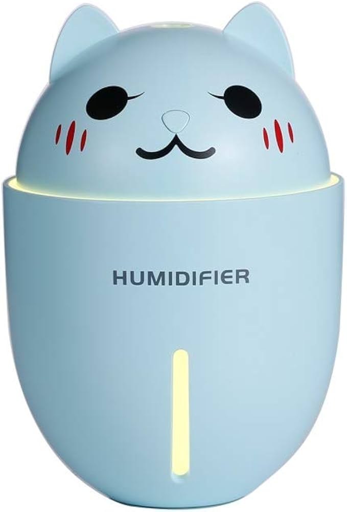 Adorable USB Air Humidifier With Lights And Fan