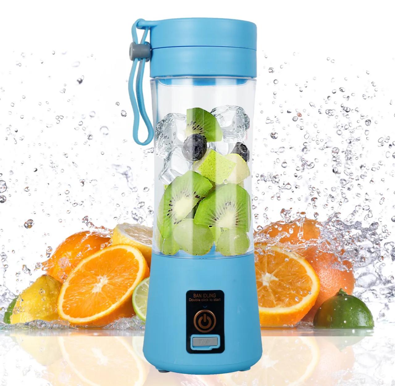 6 Blade Portable USB Rechargable Juicer Blender