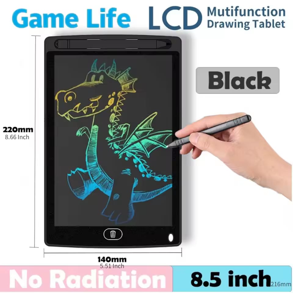 8.5 inch Multicolor Display LCD Drawing Writing Tablet