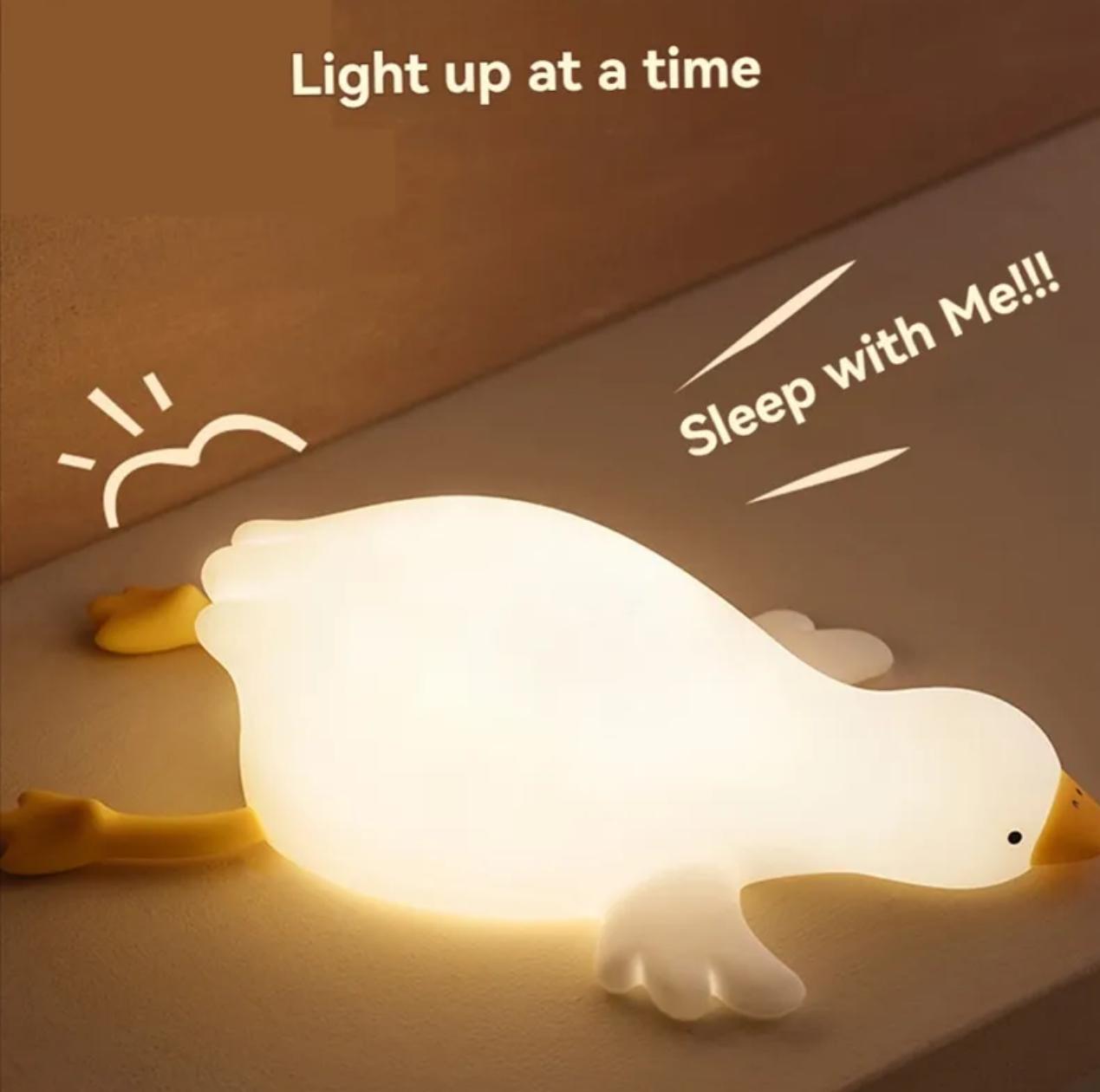 White Goose. Fun Night Lamp