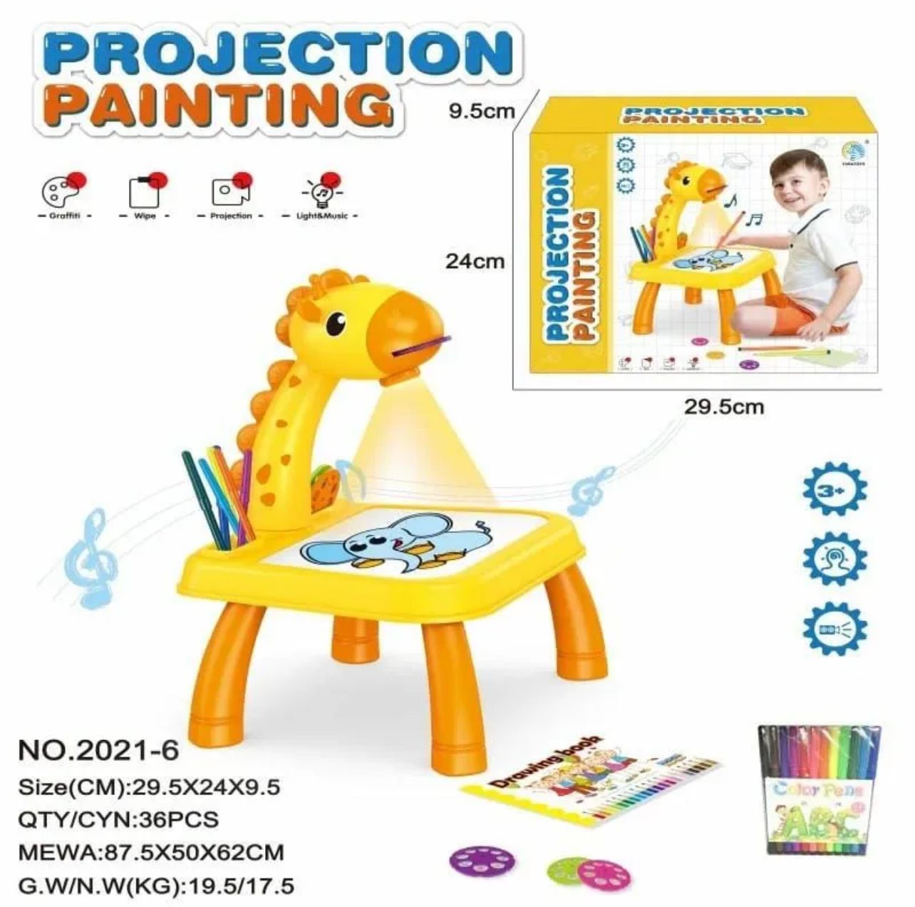 Education Projector Table For Kids